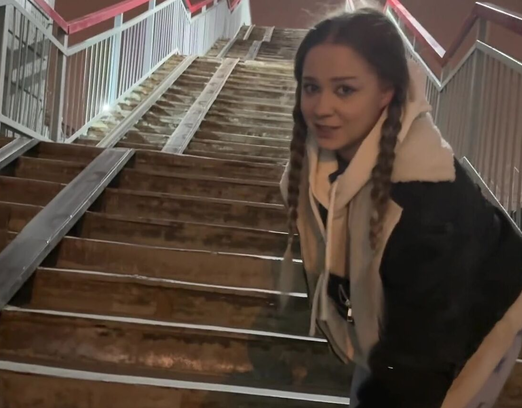 Секс в туалете поезда